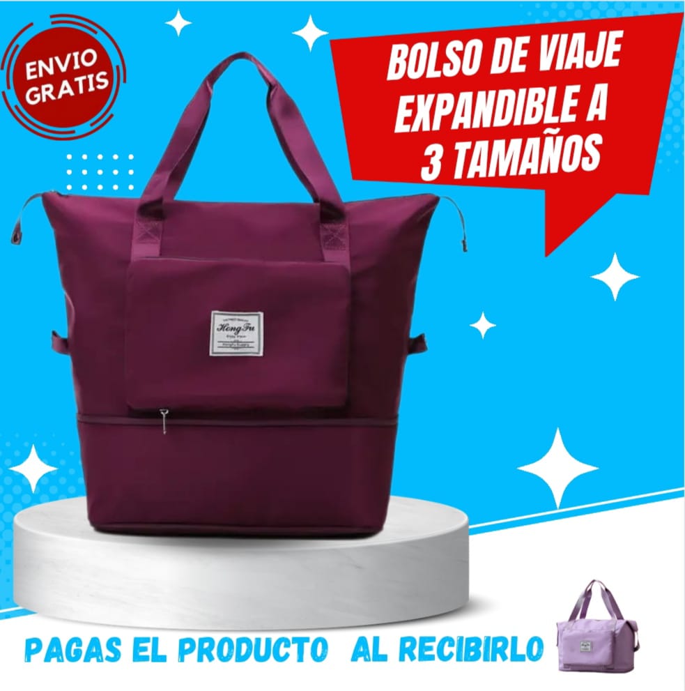 BOLSO EXPANDIBLE 3 EN 1